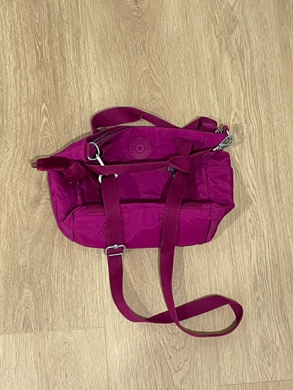 Magenta Kipling purse